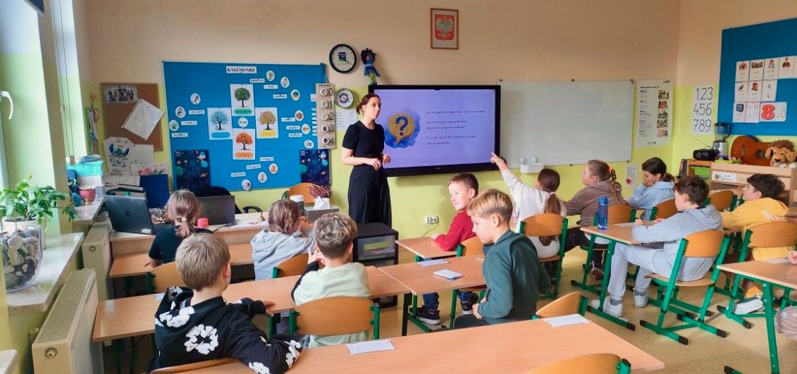 Jakub Płodzich, prezes Futuronetu w trakcie spotkania z Urzędem Gminy